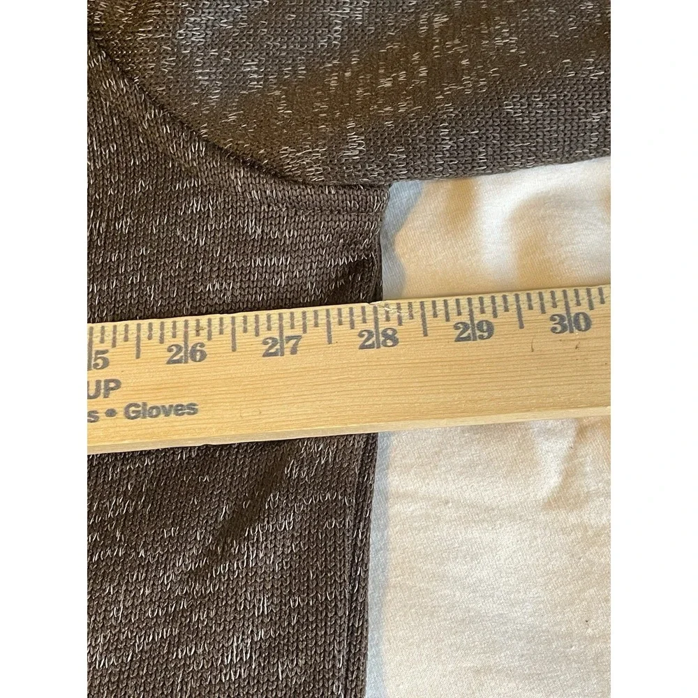 G.H. Bass & Co Men's 2XL Double Layer Zip Up Brown and Orange Puffer Vest Style - Picture 7 of 9